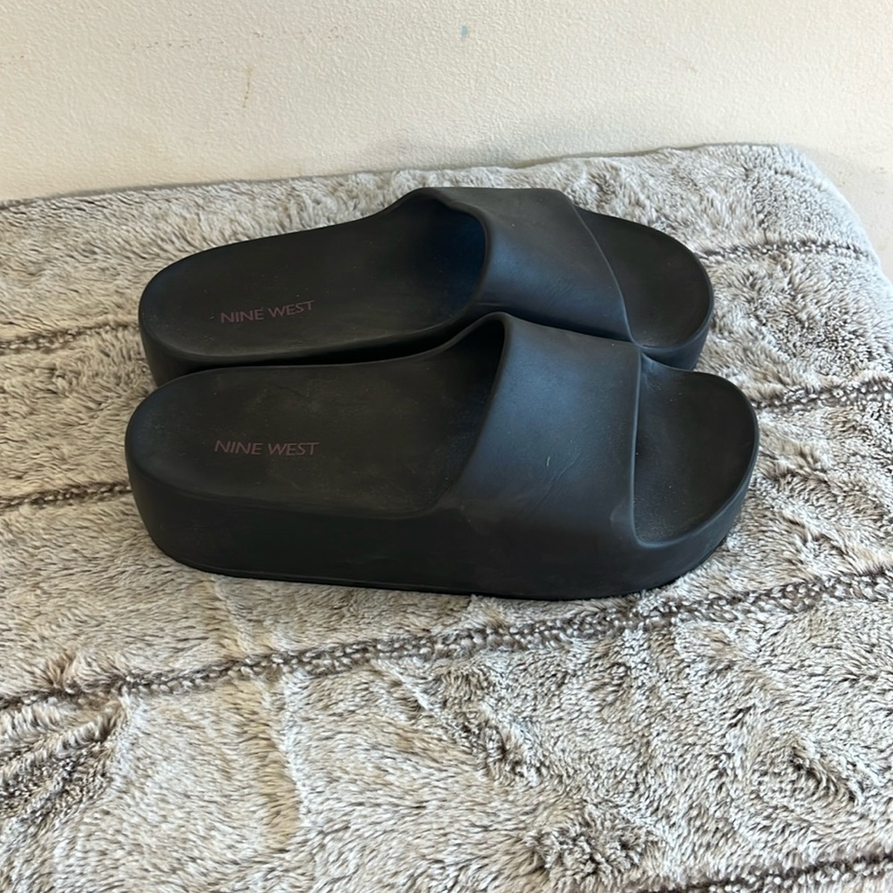 Nine West Platform Slides